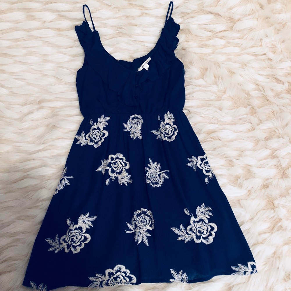 Navy Francesca dress
